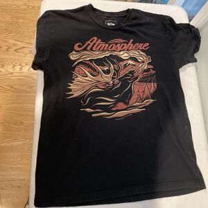 RARE Rhymesayers Atmosphere‎ Elk Welcome to Canada 2018 Tour Shirt Large